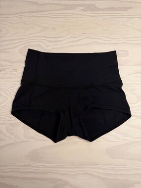 lululemon Black High-Waisted Shorts 2” 8